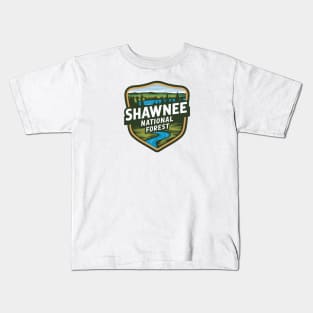 Shawnee National Forest Illinois Vacation Kids T-Shirt